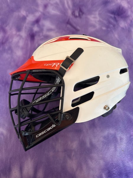 White Adult Cascade CPV-R Helmet (Used) S/M