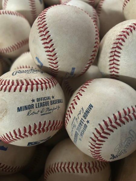 100  Rawlings Official Minor League Baseballs (Used)