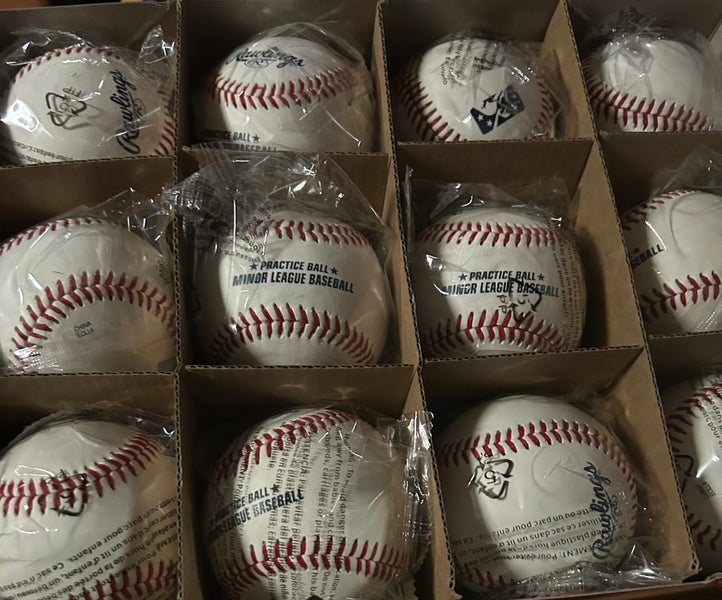 Dozen of MILB Rawlings Baseballs (New)