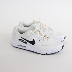Nike Air Max 90G Golf Shoes White/Black, UNISEX Size 6.5 M, 8W , CU9978-101