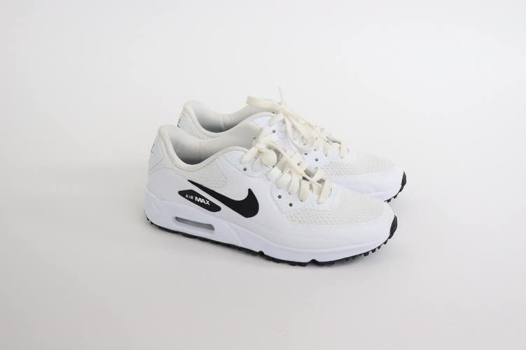 Nike Air Max 90G Golf Shoes White/Black, UNISEX Size 6.5 M, 8W , CU9978-101