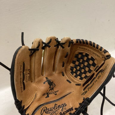 Used Rawlings PP80 BB/SB Glove LH Throw Brown And Black 10 1/2" 11725-S000492416