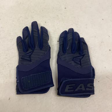 Used Easton BB/SB Batting Gloves Navy Blue SM 11725-S000492417