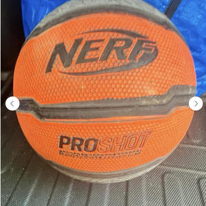 Nerf Pro Shot Basketball (Full Size) Condition: Good, some light wear.