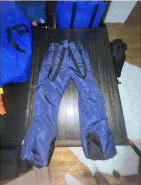 Crivit Pro Boys snow pants with straps size 10-12yo