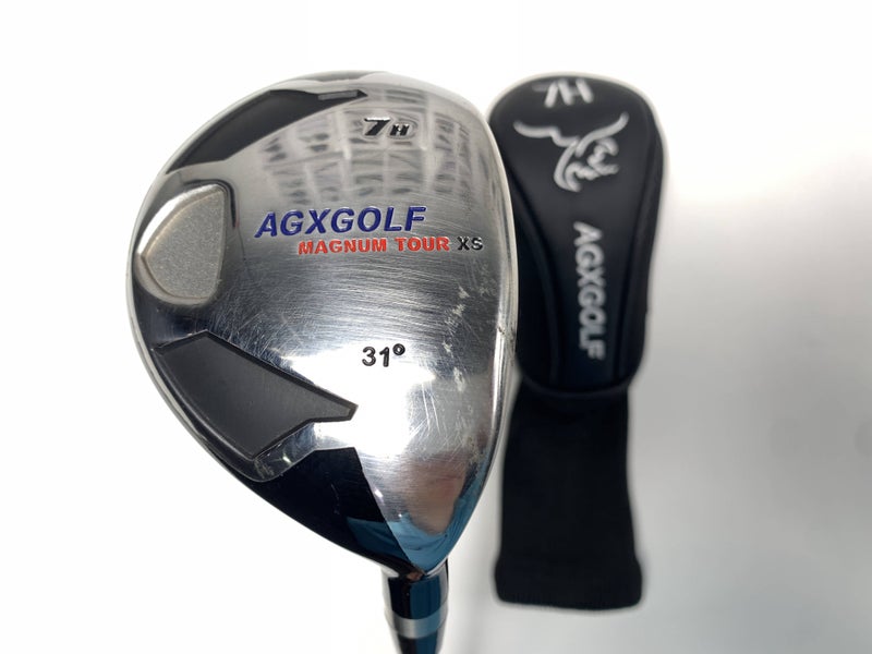 AGX Golf Magnum Tour XS 7 Hybrid 31* Regular Graphite Mens RH HC
