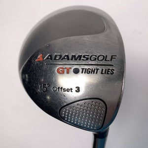 Adams Tight Lies GT Offset 3 Fairway Wood 15* GT Tight Lies Regular Mens RH