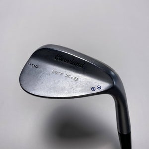 Cleveland RTX 3 Tour Satin Lob Wedge LW 60* 9 Bounce DG Wedge Steel Mens RH