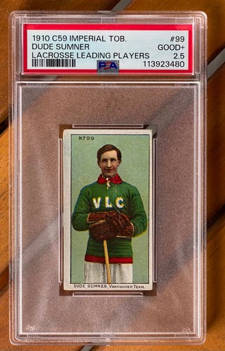 First Individual Player Card Set - 1910 Canadian Imperial Tobacco Company: #99 Dude Sumner