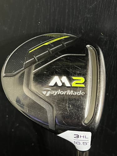 TaylorMade M2 16.5* 3-Wood HL Regular Flex Stock Shaft Golf Pride CP2 Grip