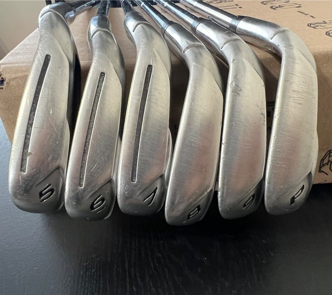 *Nice* TaylorMade RBladez Iron Set 5-PW Right Handed Stiff Flex Steel Shaft
