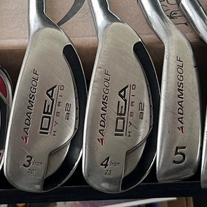 Adams IDEA a2/a3 Hybrid Set & Iron Set 2-PW & 3 Wood RH Stiff Shafts Tour Wraps