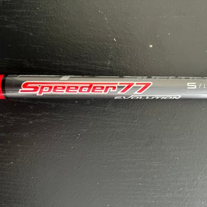 Fujikura Speeder 77 Evolution Stiff Flex 40" Shaft Taylormade Adapter GP Grip