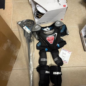 NEW youth small lacrosse equipment! Full set up. Starter kit new !