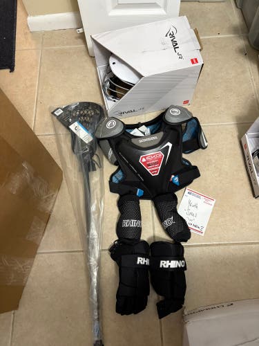 NEW youth small lacrosse equipment! Full set up. Starter kit new !
