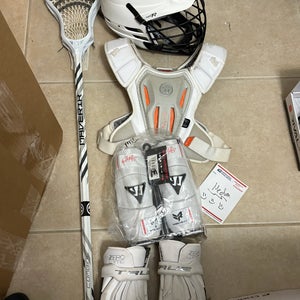 Lacrosse equipment Starter Kit (Used). Full set up !