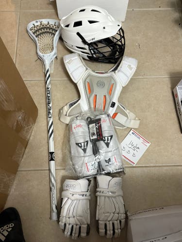 Lacrosse equipment Starter Kit (Used). Full set up !
