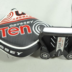 Odyssey Ten 2-Ball Tour Lined 35" Putter Right Stroke Lab Steel # 203447