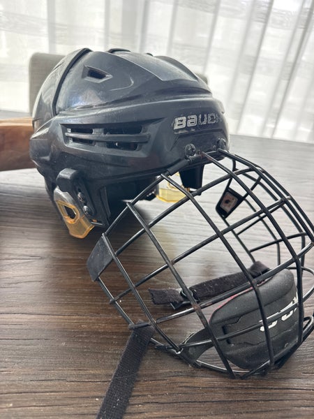 Bauer Re-Akt Helmet w Cage Black