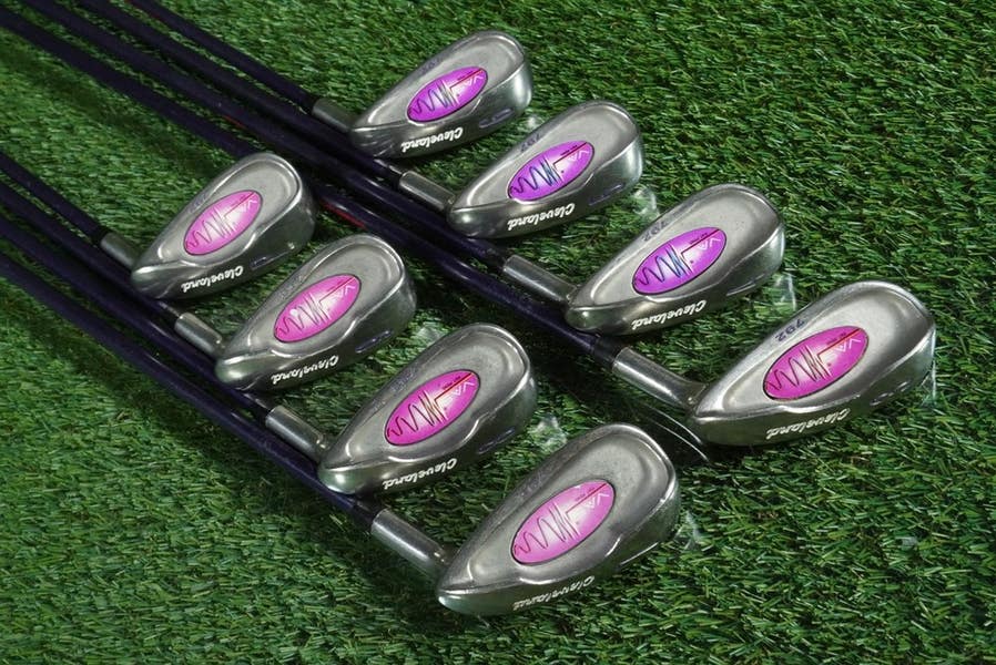 CLEVELAND VAS 792 IRONS SET 3-P TRUE TEMPER BORON GRAPHITE STIFF