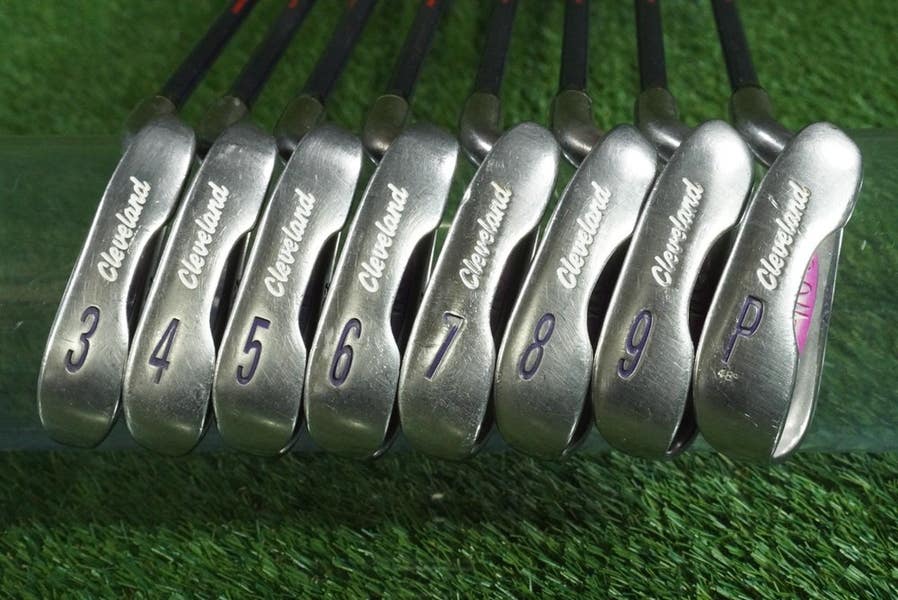 CLEVELAND VAS 792 IRONS SET 3-P TRUE TEMPER BORON GRAPHITE STIFF