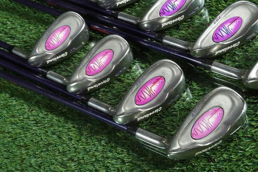 CLEVELAND VAS 792 IRONS SET 3-P TRUE TEMPER BORON GRAPHITE STIFF