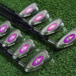 CLEVELAND VAS 792 IRONS SET 3-P TRUE TEMPER BORON GRAPHITE STIFF SONAR O-SIZE RH