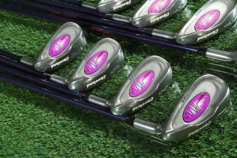 CLEVELAND VAS 792 IRONS SET 3-P TRUE TEMPER BORON GRAPHITE STIFF
