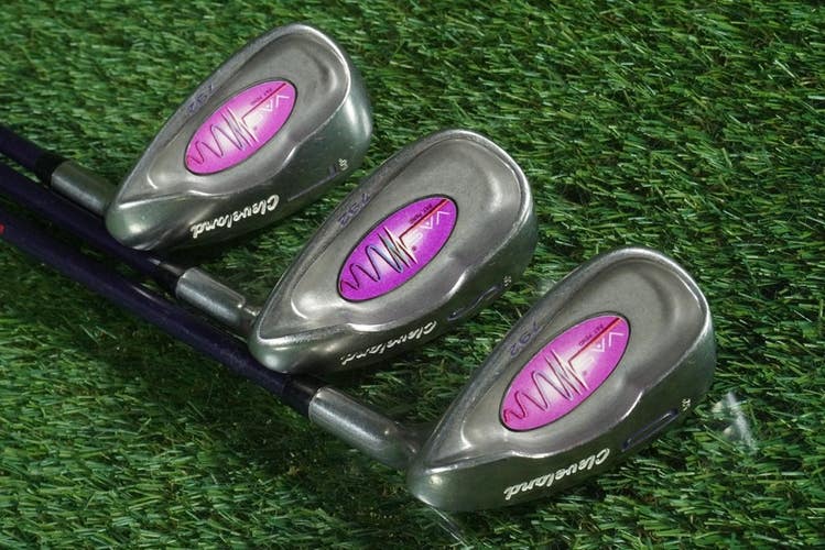 CLEVELAND VAS 792 WEDGES SET D,S,L TRUE TEMPER GRAPHITE STIFF RH 52,56,60