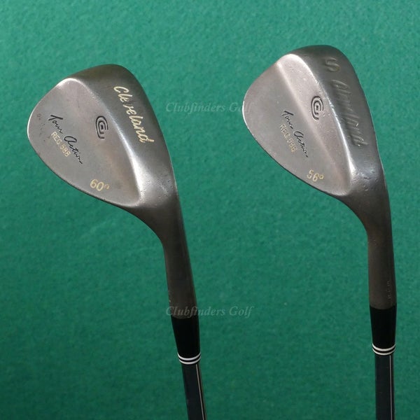 Cleveland Tour Action REG 588 RTG 56 Sand & 60 Lob Wedges Steel Stiff SET OF 2