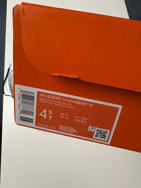 Kids Nike Legend 10 Academy Turf Soccer Shoes