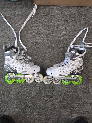 New Mission Inhaler WM03 Inline Skates Regular Width Size 1 (New)