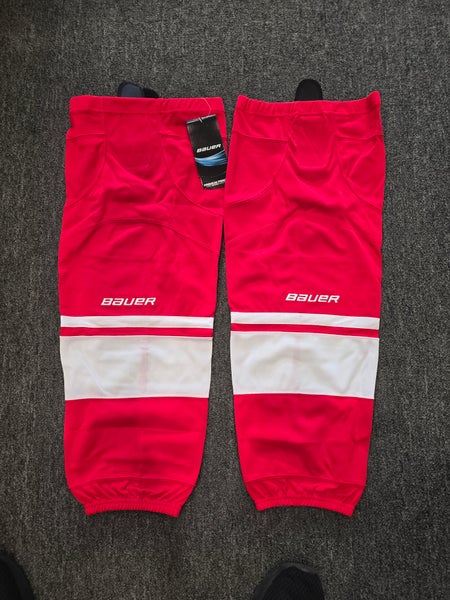 New Red Senior Large - XL Bauer Socks