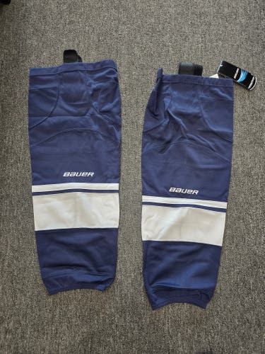 New Blue Senior Large - XLBauer Socks (New)