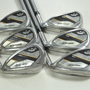 Callaway Mavrik 7-PW,AW,SW Iron Set Senior Flex RH Catalyst 5.0 Graphite #203450