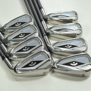 Callaway Paradym Ai Smoke HL 5-PW,AW,GW Iron Set Regular Flex Graphite # 203445