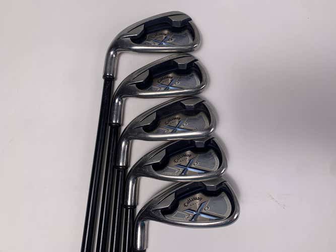 Callaway X-20 Tour Iron Set 5-PW Ladies Graphite Womens LH- No 6i