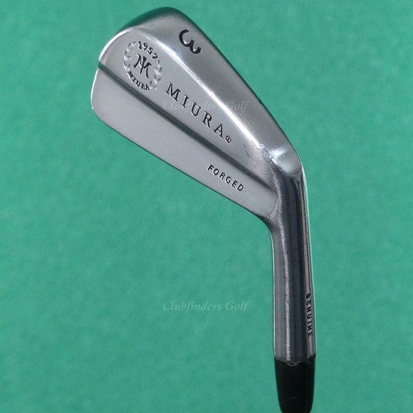 Miura 1957 Small Blade Forged Single 3 Iron AeroTech SteelFiber Composite Stiff