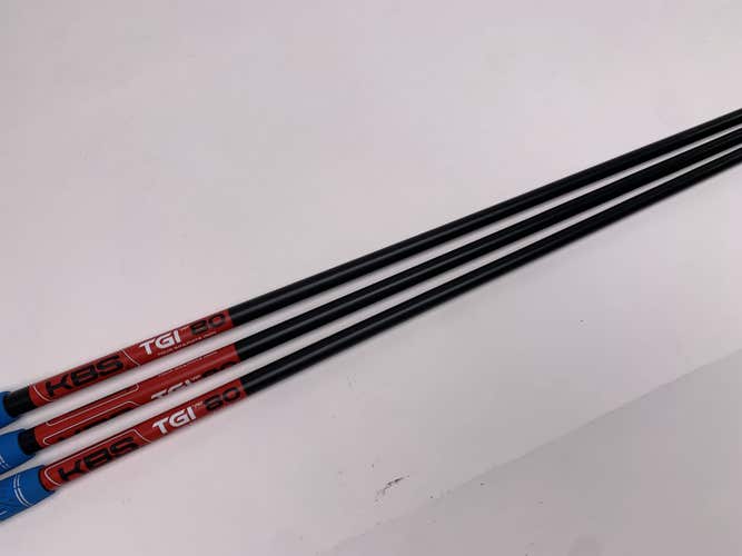KBS Tour Graphite Iron TGI 80 80g Stiff Wedge Set of 3 Shafts Pull 0.335