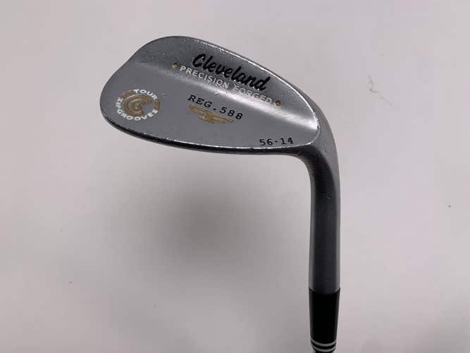 Cleveland Precision Forged Reg. 588 Sand Wedge SW 56* 14 Wedge Steel Mens RH