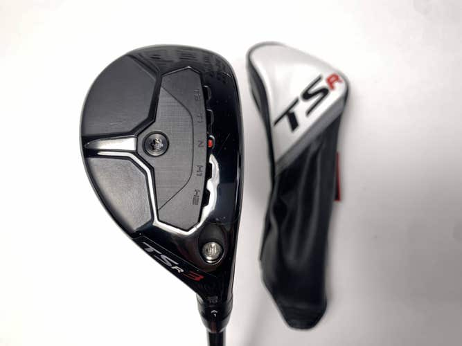 Titleist TSR3 3 Hybrid 19* HZRDUS 6.0 Gen 4 Dual Torsional Black Stiff RH HC NEW