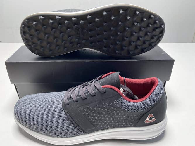 Cuater The Moneymaker Golf Shoes Black Red Wine Men's SZ 12 (4MR216/0BRW)