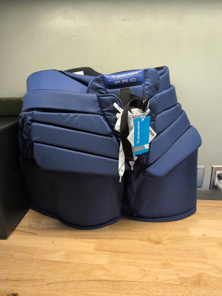Large Bauer IIHF Team USA Pro Stock Goalie Pants