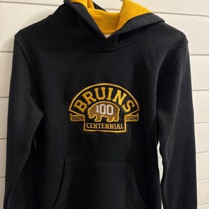 Boston Bruins Youth Unisex Large Sweatshirt Hoodie (New)