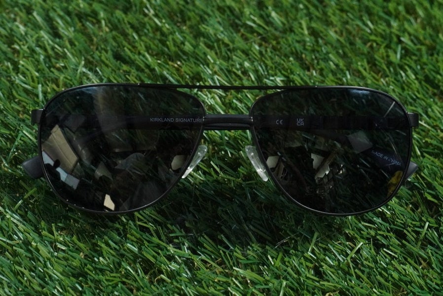 KIRKLAND SIGNATURE KS18 M52 SUNGLASSES POLARIZED 59-16-145 BLACK ~ VGC