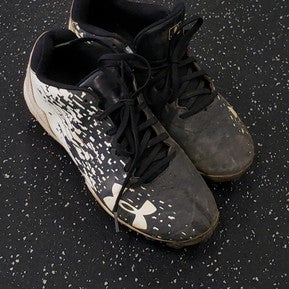 Used Under Armour BASEBALL CLEATS BB/SB Cleats Black Senior 8 11849-S000032271