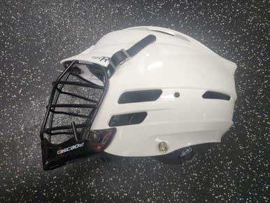 Used Cascade CPVR Lacrosse Helmet White One Size 11849-S000032247