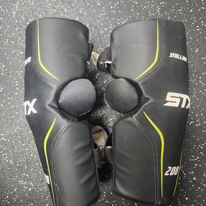 Used STX STALLION 200 Lacrosse Arm Pads/Guards Grey MD 11849-S000032250