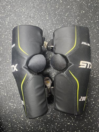 Used STX STALLION 200 Lacrosse Arm Pads/Guards Grey MD 11849-S000032250