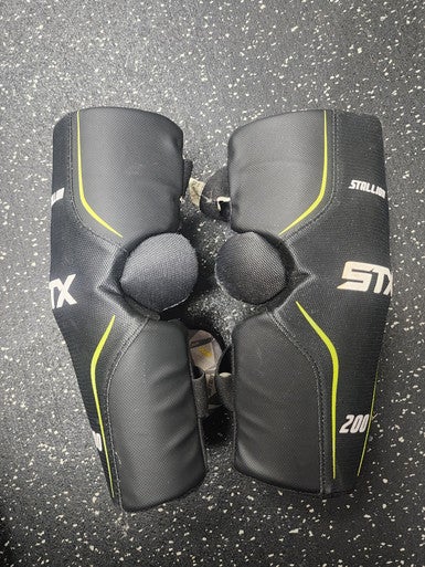 Used STX STALLION 200 Lacrosse Arm Pads/Guards Grey MD 11849-S000032250